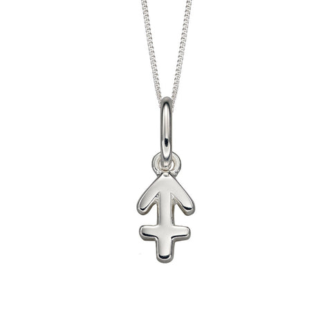 925 Sterling Silver Sagittarius Zodiac Pendant Necklace - Charming and Trendy Ltd