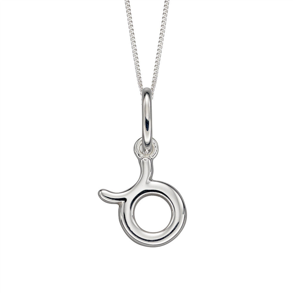925 Sterling Silver Taurus Zodiac Pendant Necklace - Charming and Trendy Ltd