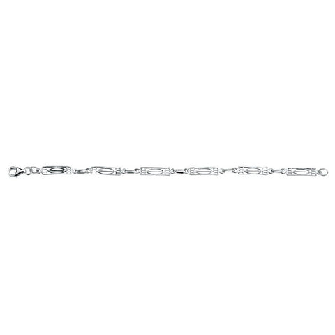 925 Sterling Silver RM Inspired Design Bracelet - Charming and Trendy Ltd