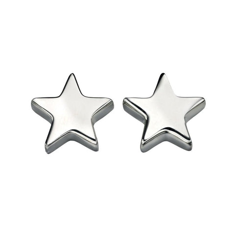 925 Sterling Silver Star Stud Earrings by Beginnings - Charming and Trendy Ltd.