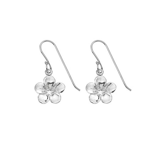 925 Sterling Silver Flower Drop Earrings - Charming and Trendy Ltd