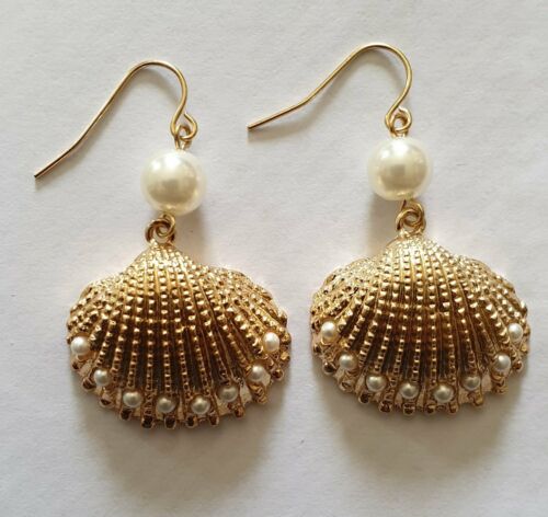 Pearl drop earrings costume jewelry on sale
