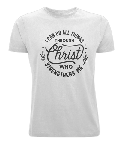Unisex T-shirt "I Can Do All Things Through Christ"