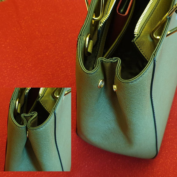 Carvela Reign Zip Structured Hand/Shoulder bag - Charming And Trendy Ltd