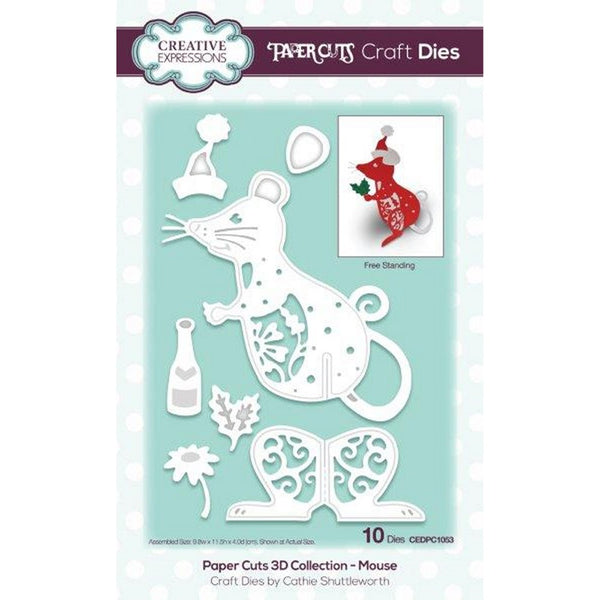 Creative Expressions Paper Cuts 3D Collection Craft Metal Dies