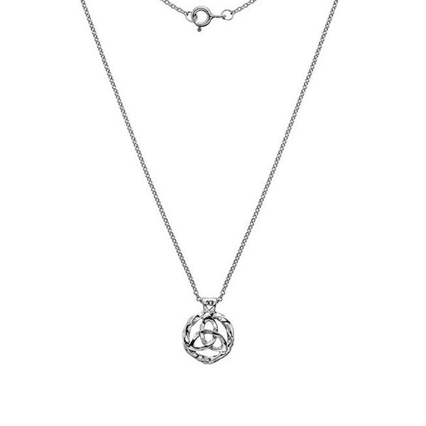925 Sterling Silver Celtict Pendant Necklace 16-18" - Gift Boxed (No1) - Charming And Trendy Ltd