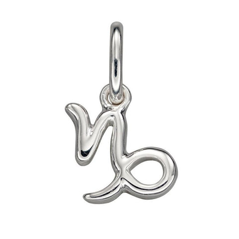Sterling Silver Capricorn Zodiac Pendant Necklace, Chain & Gift Boxed - Charming and Trendy Ltd