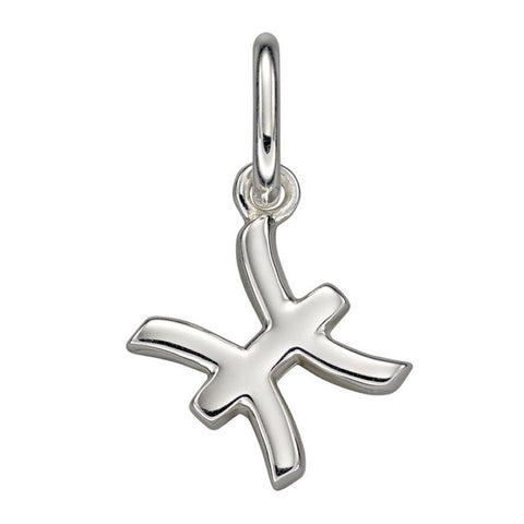 Sterling Silver Pisces Zodiac Pendant Necklace, Chain & Gift Boxed - Charming and Trendy Ltd