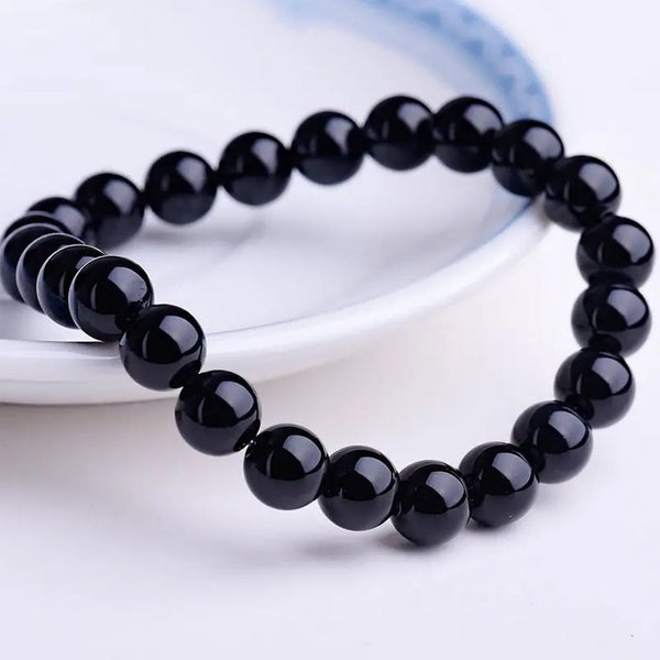 Natural Stone Beaded Elastic Bracelets - Charming and Trendy Ltd