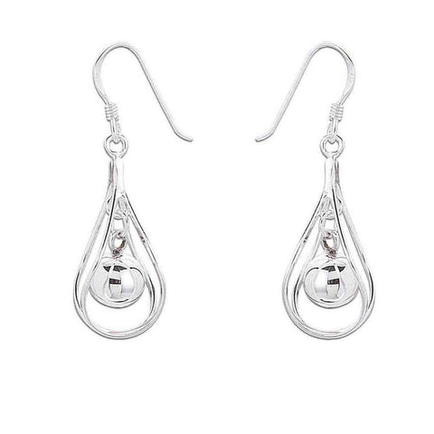 925 Sterling Silver Bretta Drop Earrings - Charming and Trendy Ltd