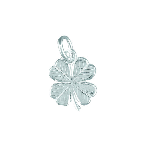 925 Sterling Silver Four Leaf Clover Charm - Charming and Trendy Ltd