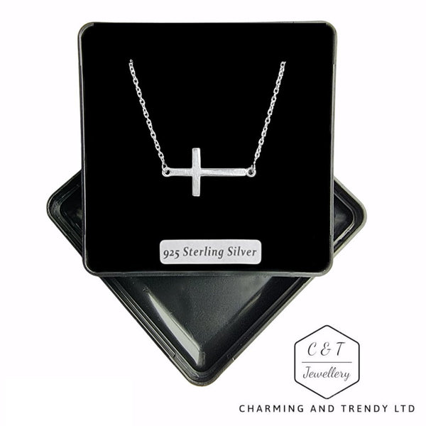 925 Sterling Silver Resurrection Cross Pendant Necklace - Charming and Trendy Ltd