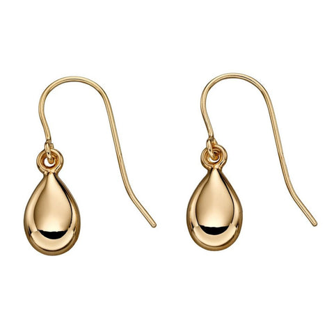 9ct Gold Teardrop Earrings - Charming and Trendy Ltd