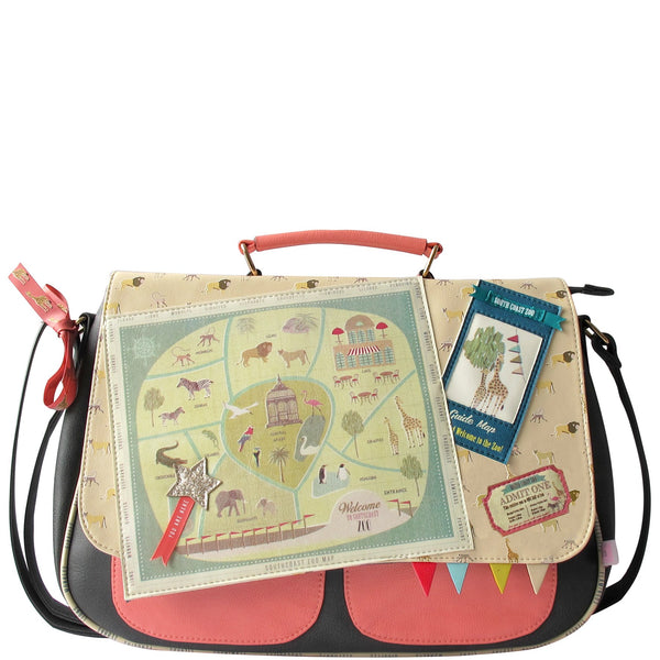 House of Disaster Memento "Zoo" Satchel - RRP £55.00 - Charming And Trendy Ltd